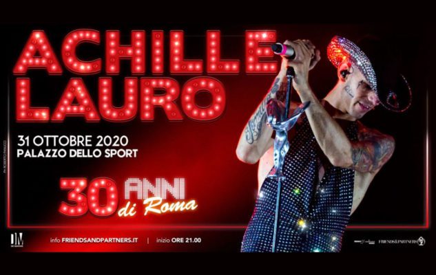 Achille Lauro a Roma nel 2020: data e biglietti del concerto