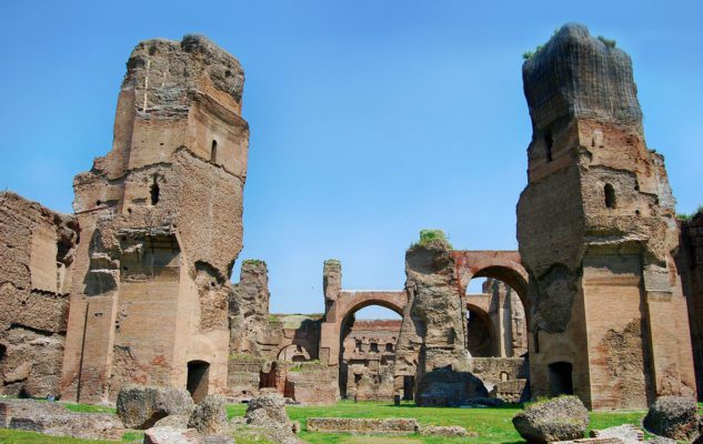 Le Terme di Caracalla, magnifico esempio di terme imperiali a Roma