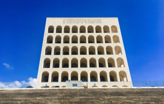 Il Colosseo Quadrato Di Roma Fantastico Esempio Dell Architettura Razionalista