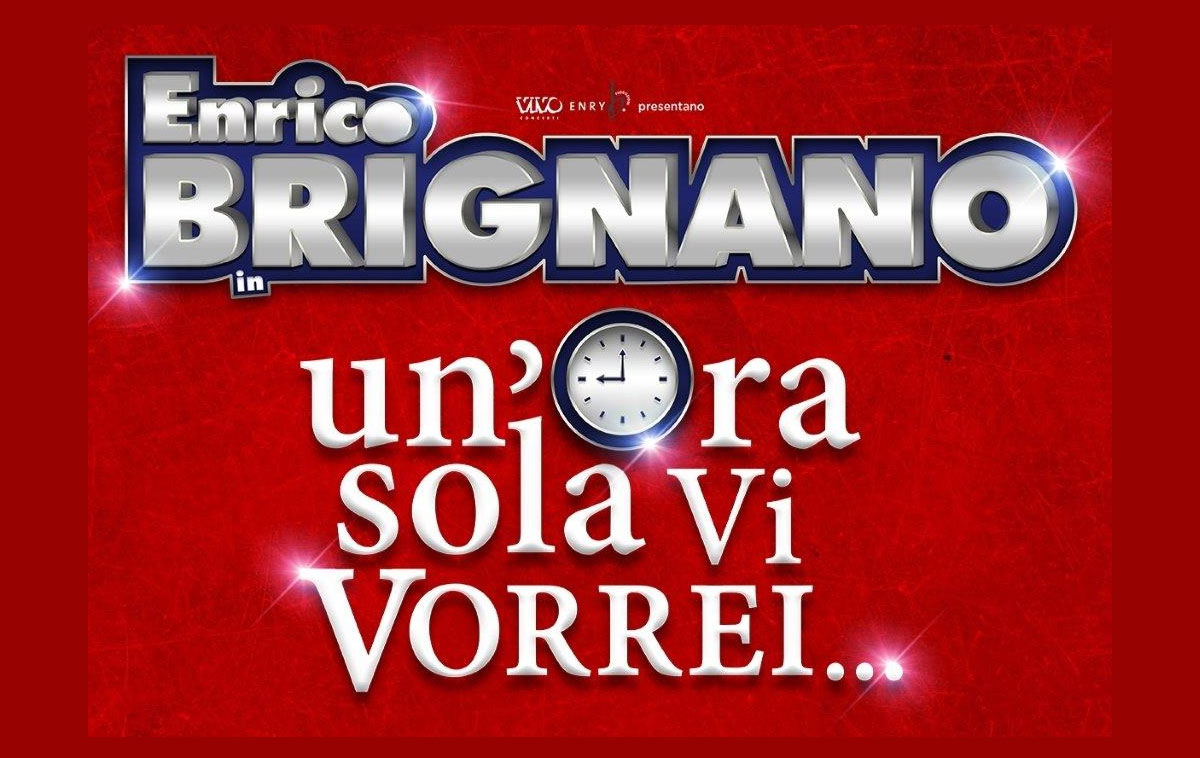 Enrico Brignano a Roma nel 2022