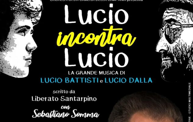 “Lucio incontra Lucio” con Sebastiano Somma al Teatro Ghione di Roma
