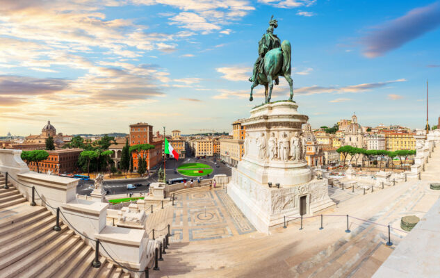 Piazza Venezia a Roma