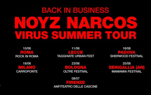 Noyz Narcos a Roma nel 2022: data e biglietti del concerto