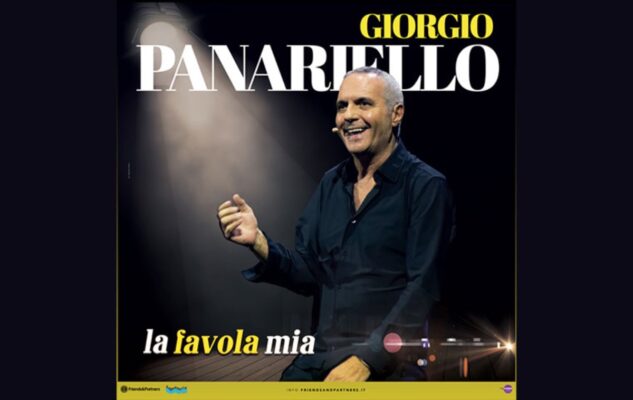 Giorgio Panariello a Roma nel 2022 con lo spettacolo “La Favola Mia”