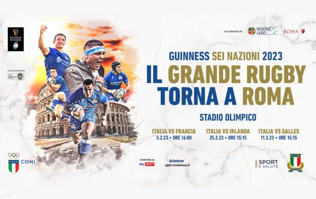 Six Nations 2023 a Roma: date e biglietti per il grande evento di rugby