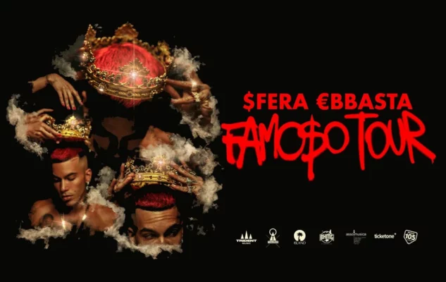 Sfera Ebbasta Roma 2022 concerto