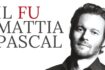 Giorgio Marchesi in teatro a Roma nel 2023 con "Il fu Mattia Pascal"