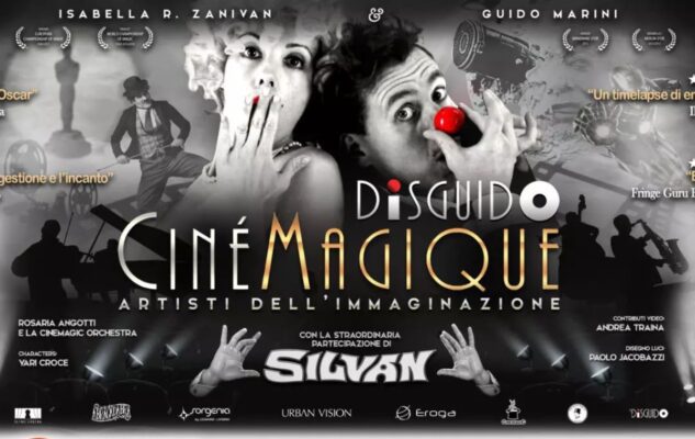 “DISGUIDO – Cinémagique” a Roma nel 2022: date e biglietti dello spettacolo di magia