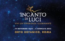 “Incanto di luci”: all'Orto Botanico di Roma magiche installazioni e percorso luminoso