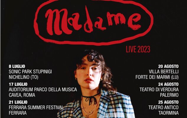 Madame in concerto a Roma nel 2023: data e biglietti