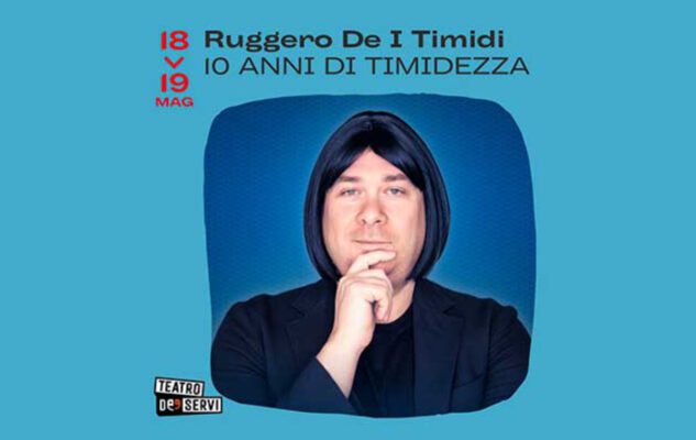 “10 anni di timidezza” di Ruggero de i Timidi a Roma nel 2023: date e biglietti