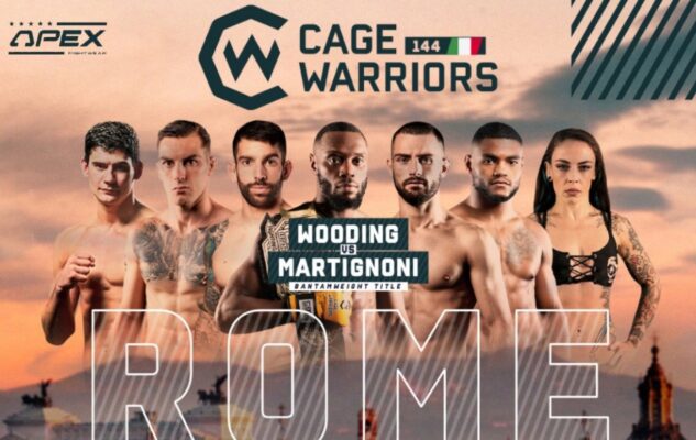 Cage Warriors a Roma nel 2023: data e biglietti