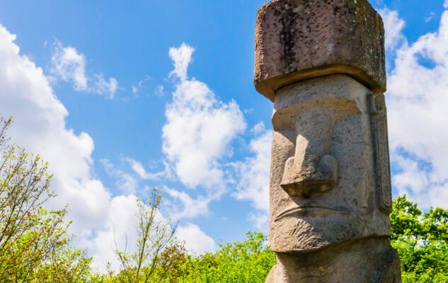 Il Moai di Vitorchiano: vicino Roma una tradizionale scultura dell’Isola di Pasqua