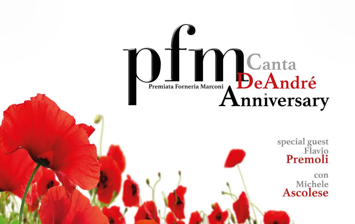 PFM canta De Andrè a Roma nel 2023