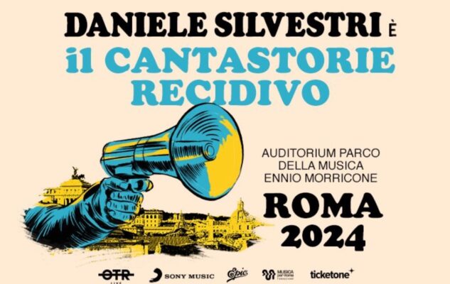Daniele Silvestri a Roma nel 2024: date e biglietti