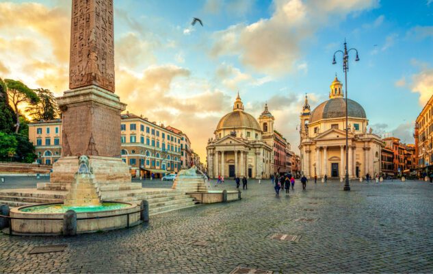 Piazza del Popolo a Roma