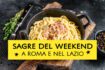 Sagre a Roma e nel Lazio del weekend del 30, 31 Marzo e 1° Aprile 2024