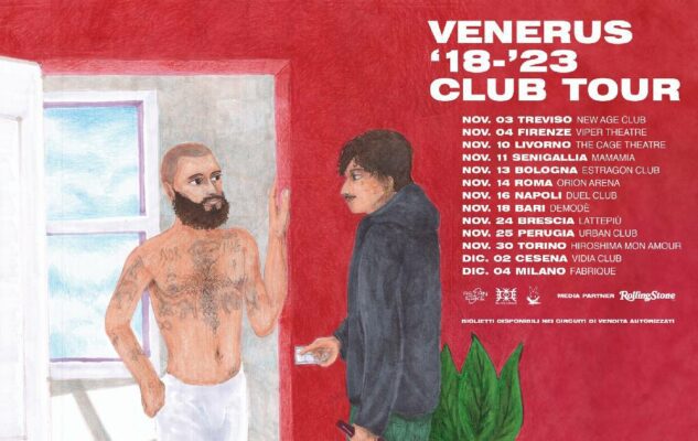 Venerus in concerto a Roma nel 2023