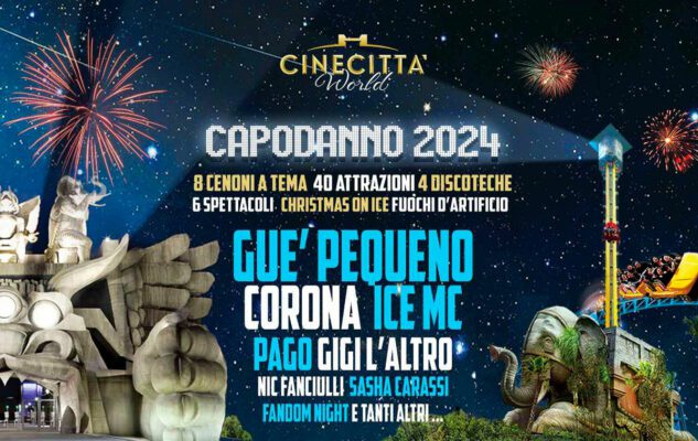 Capodanno 2024 a Cinecittà World