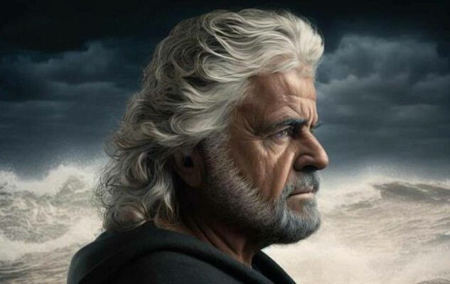 Beppe Grillo a Roma nel 2024