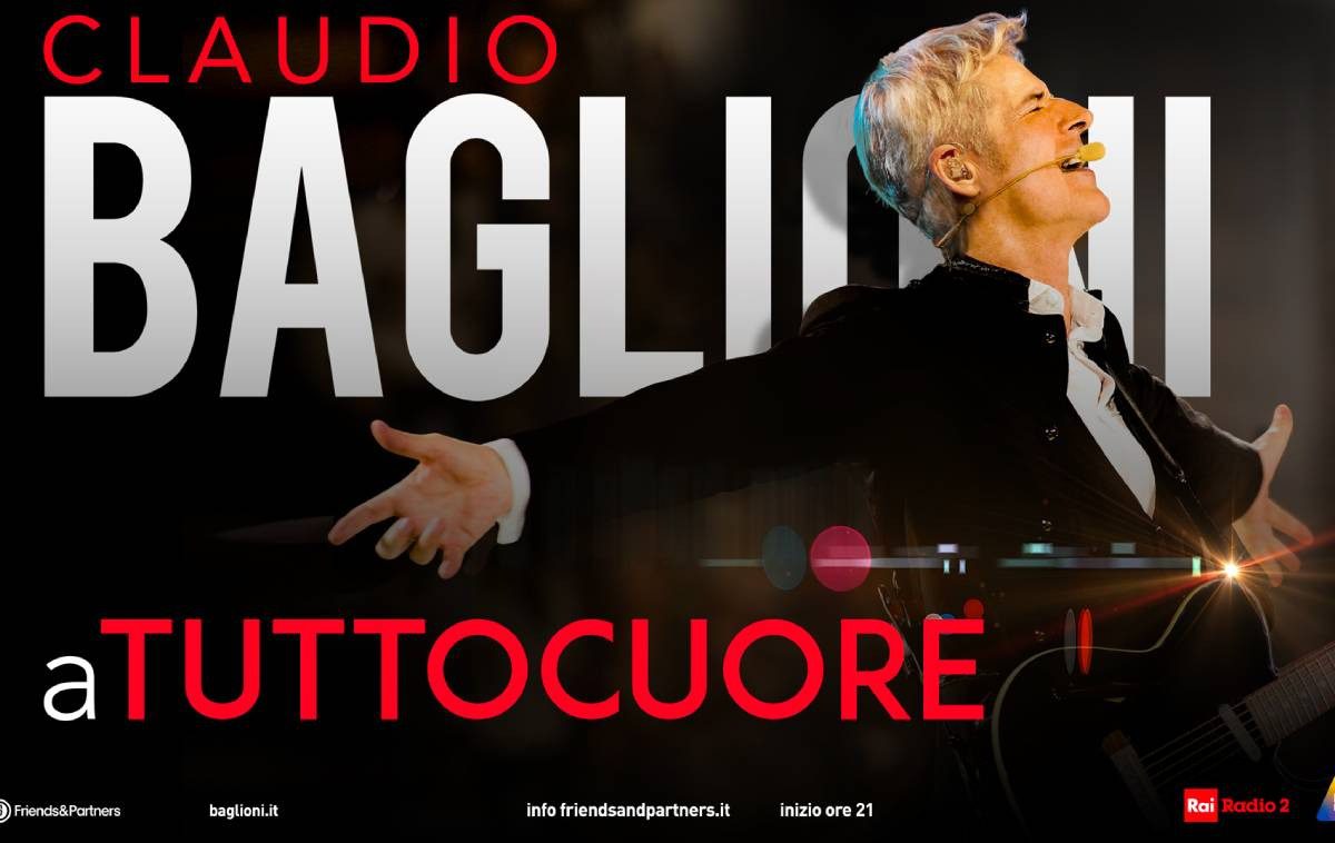 Claudio Baglioni a Roma nel 2024 con “aTUTTOCUORE” date e biglietti
