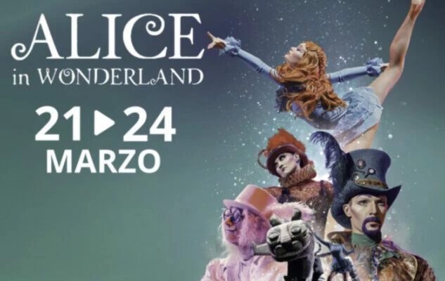 Alice in Wonderland Circus Theatre Elysium a Roma nel 2024