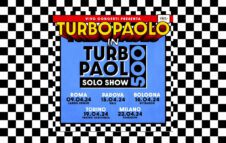 TurboPaolo in scena al Largo Venue di Roma nel 2024 con "TurboPaolo 500"