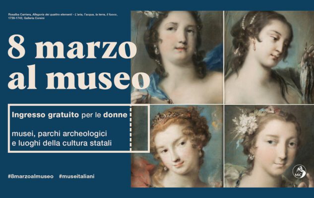 8 marzo 2024: Musei gratis per le donne a Roma e nel Lazio