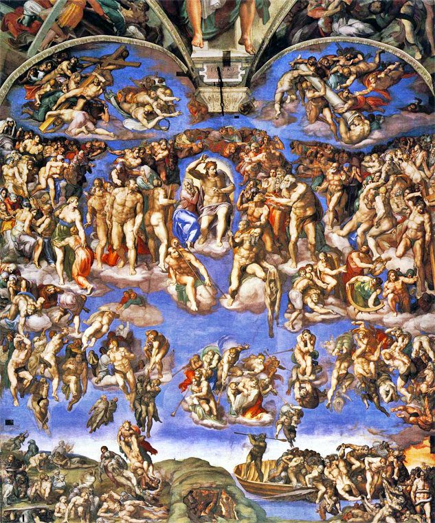 Giudizio Universale Michelangelo
