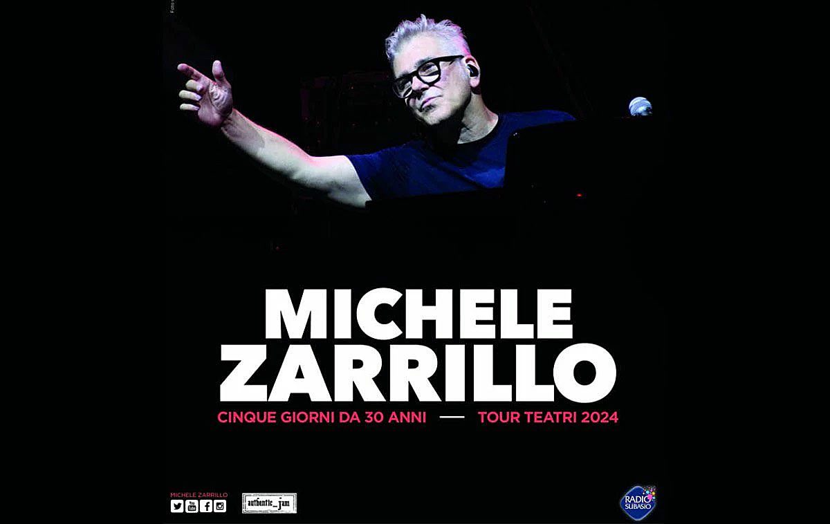 Michele Zarrillo in concerto a Roma nel 2024 con “Cinque giorni da