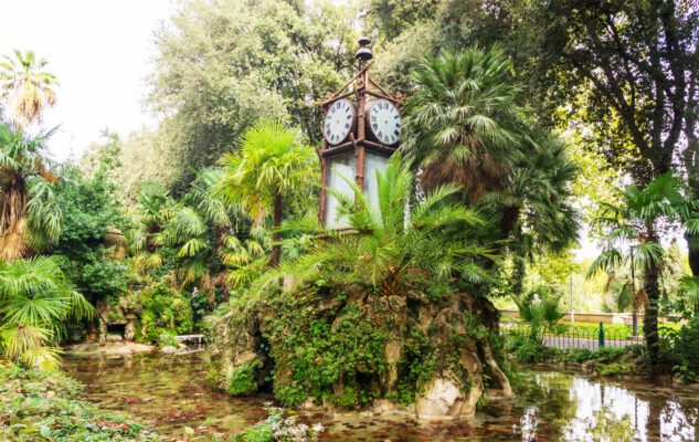 Orologio ad Acqua di Villa Borghese a Roma