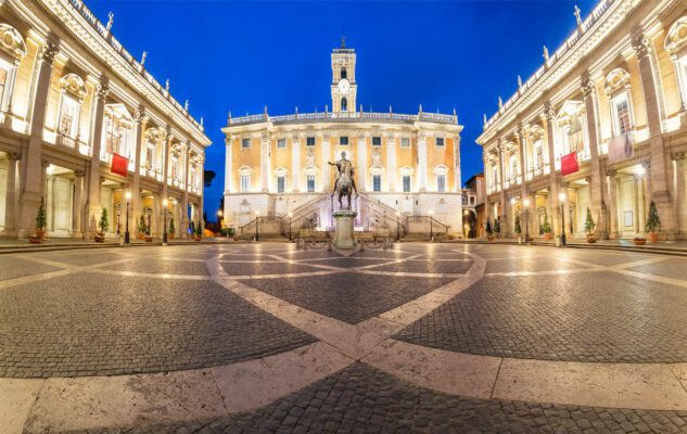 Piazza del Campidoglio a Roma: un capolavoro rinascimentale firmato da Michelangelo