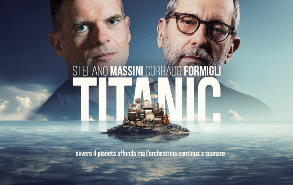 Stefano Massini e Corrado Formigli - Titanic a Roma nel 2024