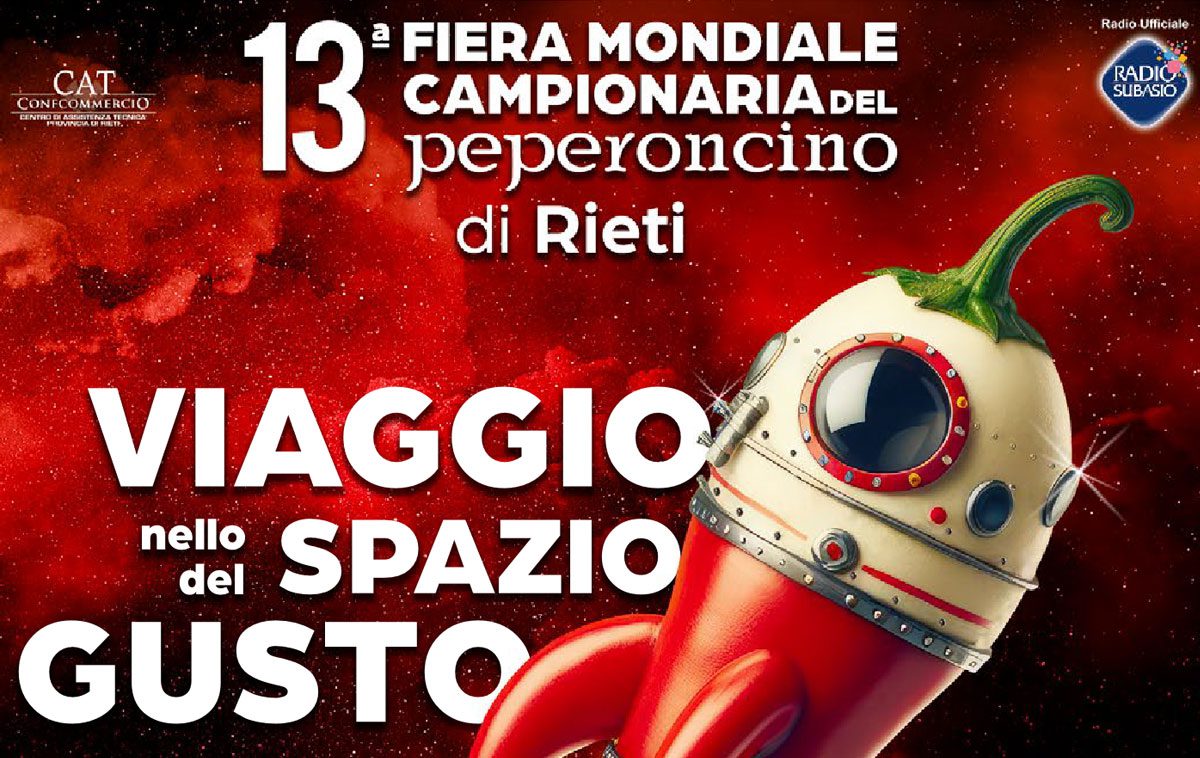 Fiera Mondiale Campionaria del Peperoncino 2024 a Rieti