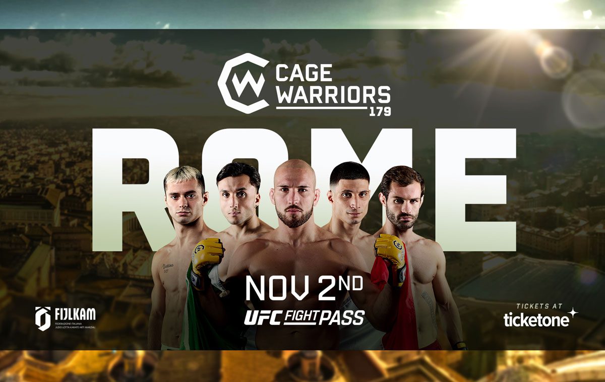 Cage Warriors 179 a Lido di Ostia nel 2024