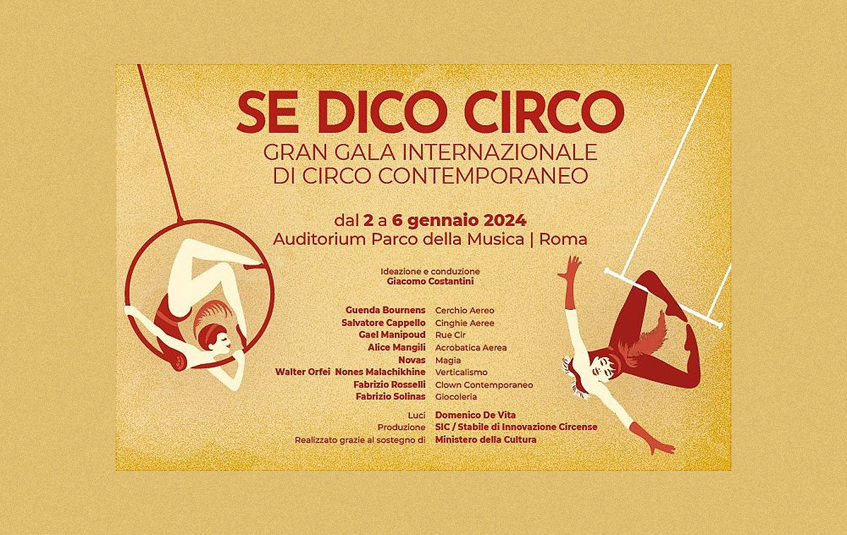 Se dico Circo, Gran Gala di Circo Contemporaneo, a Roma nel 2025