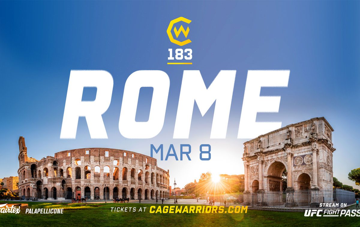 Cage Warriors 183 Ostia 2025