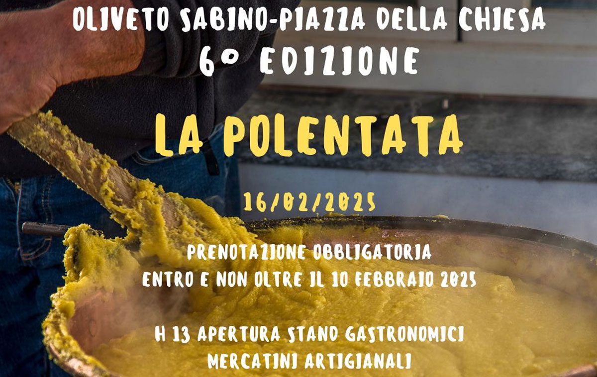 La polentata 2025 di Oliveto Sabino