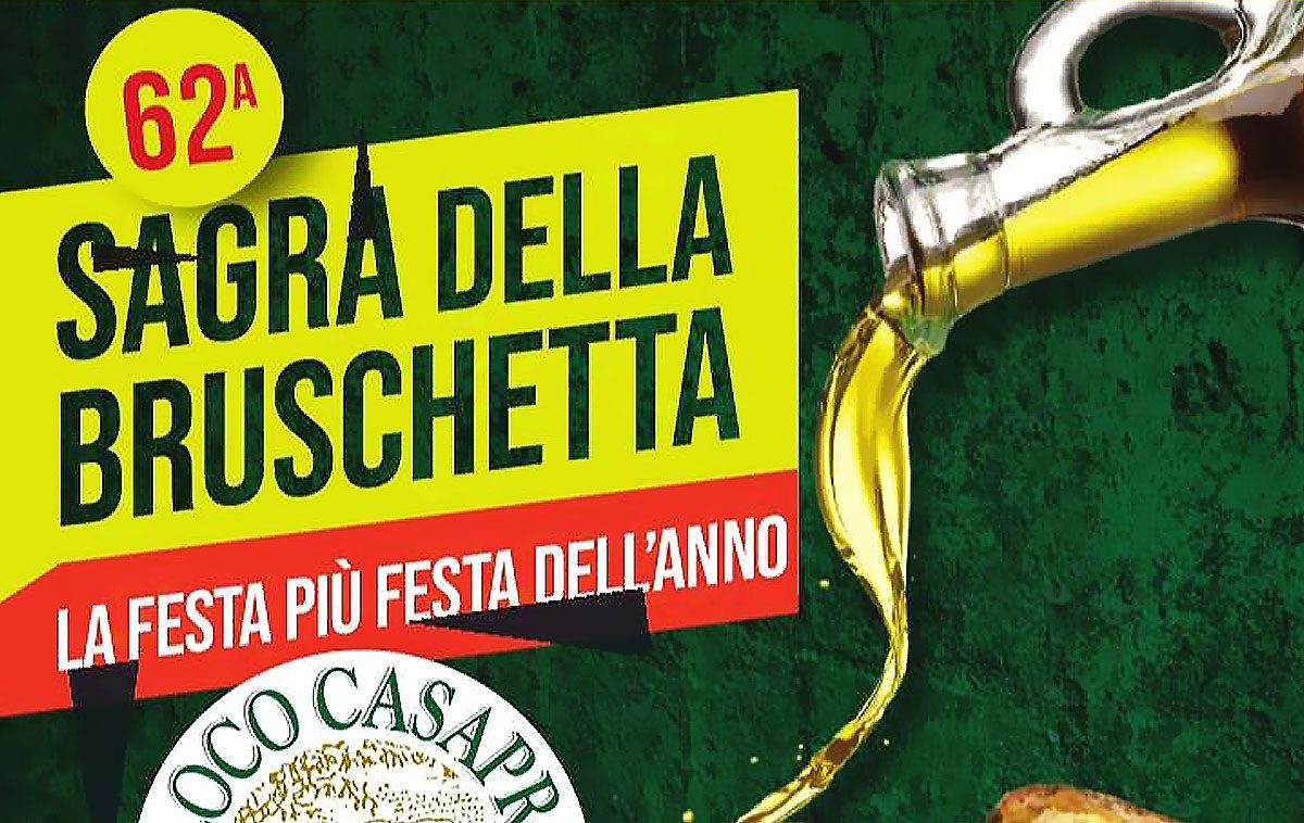Sagra della Bruschetta 2025 di Casaprota