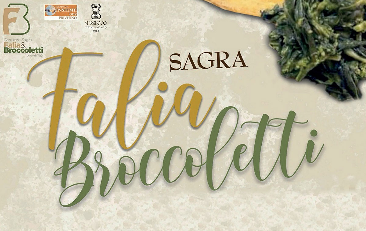 Sagra Falia e Broccoletti 2025 di Priverno