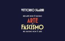 Vittorio Sgarbi al Teatro Olimpico di Roma nel 2025 con "Arte e fascismo"