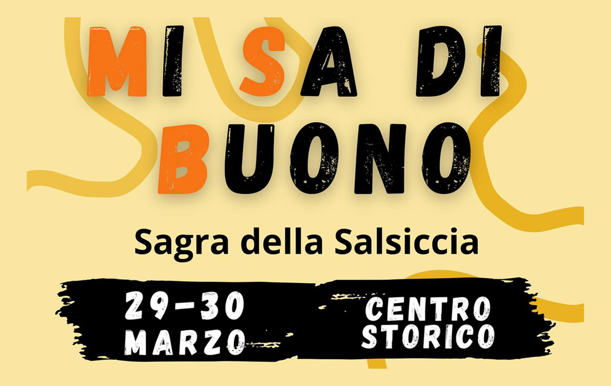 Sagra della Salsiccia 2025 Monte San Biagio
