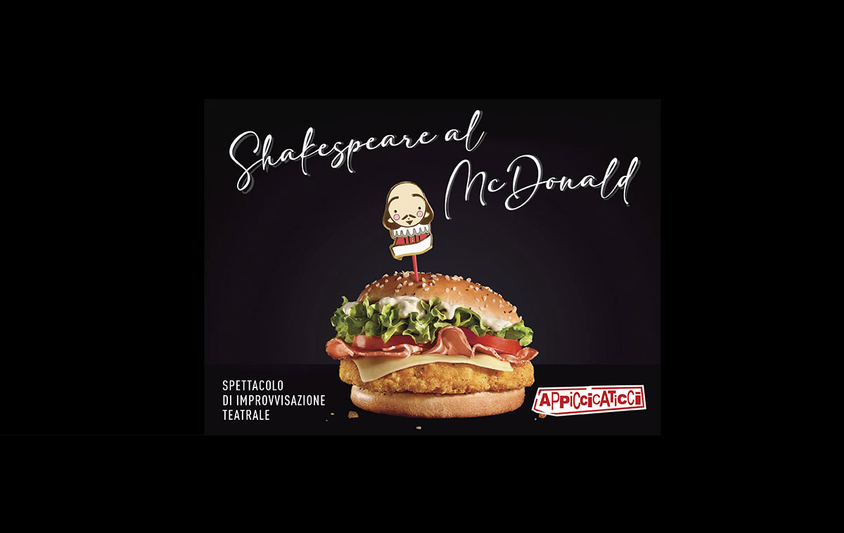 Shakespeare al Mc Donald Roma 2025