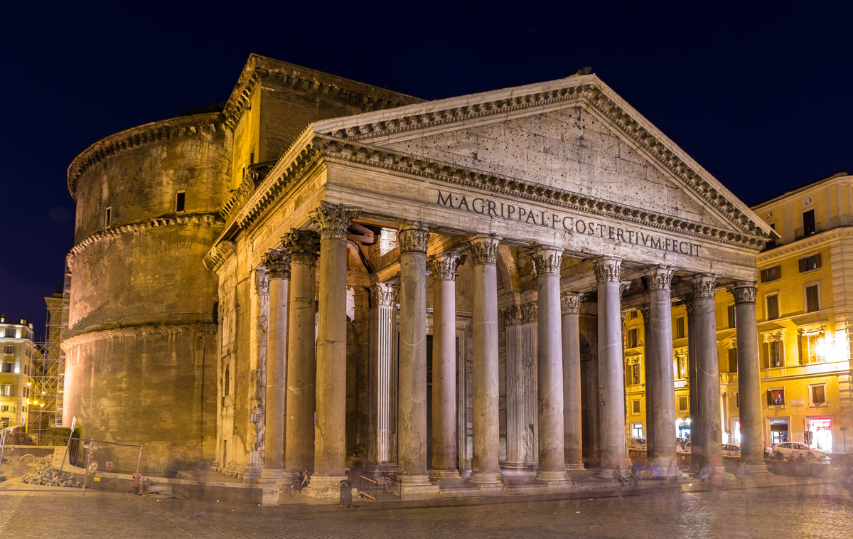 Cemento romano - Pantheon