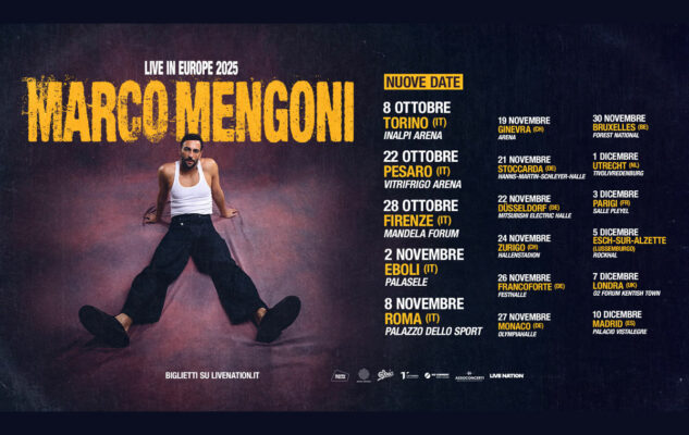 Marco Mengoni Roma novembre 2025