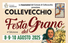 Festa del Grano 2025 a Collevecchio: tre serate tra cibo e musica dall’8 al 10 agosto