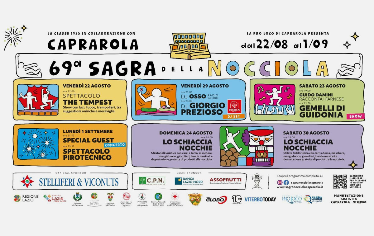 Sagra della Nocciola 2025 - Caprarola