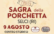 Sagra della Porchetta 2025 a Selci: il 9 e 10 agosto tra sapori e musica dal vivo