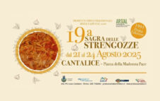 Sagra delle Strengozze 2025 a Cantalice: dal 21 al 24 agosto con Nomadi, Martufello e tanto gusto