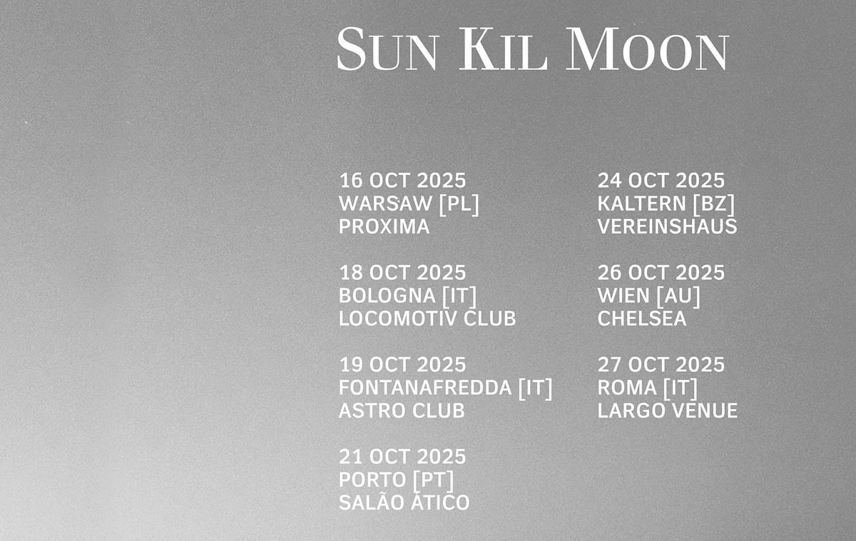 Sun Kil Moon - Roma 2025